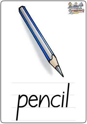 铅笔用英语怎么写